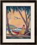 Hawaiian Hula Girl Fantasy by Frederick Heckman Limited Edition Print