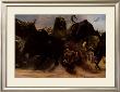 Bear Bull Brawl by Adrian De Rooy Limited Edition Print