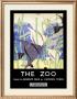 The Zoo London Underground by Robert Brown Limited Edition Print