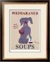 Weimaraner Soups by Ken Bailey Limited Edition Pricing Art Print