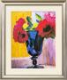 Roses In A Blue Vase by Alexej Von Jawlensky Limited Edition Print