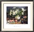 Lilies And Peaches by Del Gish Limited Edition Pricing Art Print