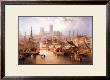 The Brayford Pool And Lincoln Cathedral by John Wilson Carmichael Limited Edition Print