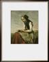 Girl Reading by Jean-Baptiste-Camille Corot Limited Edition Print