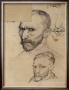 Two Self-Portraits And Several Details by Vincent Van Gogh Limited Edition Print