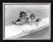 Two Children On The Water by Edward S. Curtis Limited Edition Print