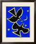 Oiseau Noir Sur Fond Bleu by Georges Braque Limited Edition Print