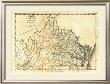 State Of Virginia, C.1795 by Mathew Carey Limited Edition Print