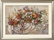 Still Life Of Flowers In A Basket by Joaquin Moragues Limited Edition Print