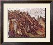 Farmhouses by Vincent Van Gogh Limited Edition Print