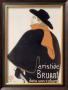 Artistide Bruant Dans by Henri De Toulouse-Lautrec Limited Edition Print
