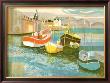 Boats In Harbor Ii by George Lambert Limited Edition Print