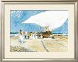 Barcas Y Grupos De Pescadores En Valencia by Joaquã­N Sorolla Y Bastida Limited Edition Print