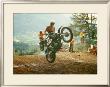 Bulltaco Motorcycle Mx by Giovanni Perrone Limited Edition Print