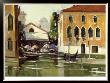 Venice Cafe by Ted Goerschner Limited Edition Pricing Art Print