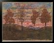 Four Trees by Egon Schiele Limited Edition Print