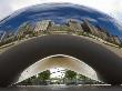 Cloud Gate Sculpture In Millennium Park, Chicago, Illinois, United States Of America, North America by Amanda Hall Limited Edition Print