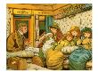 Train Travel In 1880S From Paris To Calais By Night by Gustave Dore Limited Edition Print