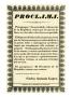 Proclamation By Carlos Antonio Lopez, President Of Paraguay by Hugh Thomson Limited Edition Pricing Art Print