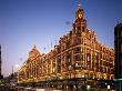 Harrods, Brompton Road, Knightsbridge, London, 1902, Exterior At Dusk, Architects: C, W, Stephens by David Churchill Limited Edition Print