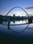 Gateshead Millennium Bridge, Newcastle Upon Tyne, Dusk, 2002 Stirling Prize For Architecture Winner by Joe Cornish Limited Edition Pricing Art Print