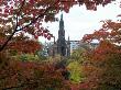 Autumn View Of The Walter Scott Memorial From Princes Gardens, Edinburgh by Natalie Tepper Limited Edition Print