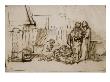 Femme Mourante Et Quatre Personnages: La Mort De Lucrèce (?) by Rembrandt Van Rijn Limited Edition Pricing Art Print