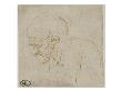 Homme En Buste, La Tete Penchee En Avant by Leonard De Vinci Limited Edition Print