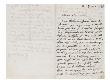 Lettre Autographe Signee A Paul Huet, 13 Octobre 1858 by Eugene Delacroix Limited Edition Pricing Art Print