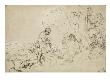 Tobie Et L'ange Au Bord De La Riviere by Rembrandt Van Rijn Limited Edition Print