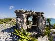 Main Temple Of The Tulum Ruins, Quintana Roo, Mexico by Julie Eggers Limited Edition Print