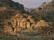 View Of A Number Of Nabataean Tombs Located East Of The City Center by Annie Griffiths Limited Edition Print