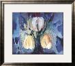 Tulips On Blue by Anita Dujif Limited Edition Print