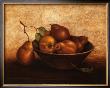 Pears In Bowl by Peggy Thatch Sibley Limited Edition Pricing Art Print
