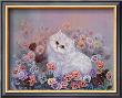 Kittens And Flowers Iv by Lily Chang Limited Edition Print