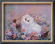 Kittens And Flowers Iv by Lily Chang Limited Edition Print