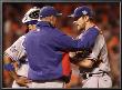 Texas Rangers V San Francisco Giants, Game 1: Cliff Lee, Mike Maddux by Jed Jacobsohn Limited Edition Print
