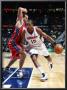 New Jersey Nets V Atlanta Hawks: Al Horford And Kris Humphries by Scott Cunningham Limited Edition Print