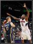 Indiana Pacers V Atlanta Hawks: Jamal Crawford And Mike Dunleavy by Kevin Cox Limited Edition Print