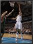 Milwaukee Bucks V Dallas Mavericks: Dirk Nowitzki And Andrew Bogut by Danny Bollinger Limited Edition Print