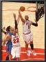 Oklahoma City Thunder V Chicago Bulls: Carlos Boozer, Taj Gibson And Nick Collison by Joe Murphy Limited Edition Print