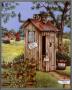Outhouse, Raccoon by Kay Lamb Shannon Limited Edition Pricing Art Print