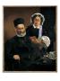 Portrait Of Monsieur And Madame Auguste Manet by Edouard Manet Limited Edition Print