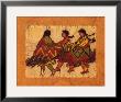 Pow Wow Trio by Lydia Dillon-Sutton Limited Edition Pricing Art Print