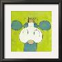 Green Cow by Olga Lubbers Limited Edition Print