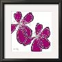Purple Flower Duo by Debbie Halliday Limited Edition Pricing Art Print