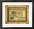 Crackled Map Of Asia by Deborah Bookman Limited Edition Print