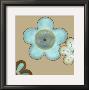 Pop Blossoms In Blue Ii by Erica J. Vess Limited Edition Print