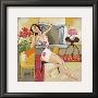 Pose Next To The Amaryllis by Delphine Riffard Limited Edition Print