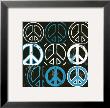 Peace Mantra (Blue) by Erin Clark Limited Edition Print